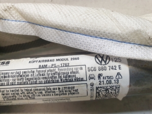Volkswagen Jetta (2010–2017) Dachairbag 5C6880742E - 3