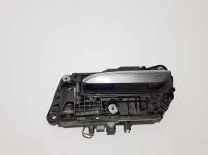   Rear side door exterior handle and its parts  -  