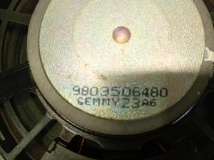 Peugeot 308 (2013–2021) Front door speaker 9803506480 - 3