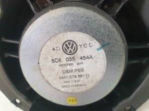 Volkswagen Jetta (2010–2017) Tagumise külgukse kõlar 5C6035454A - 5