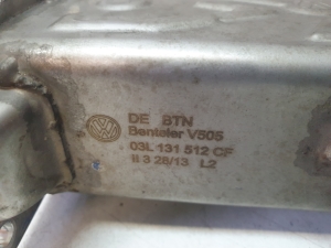 Volkswagen Jetta (2010–2017) EGR-klapi jahuti 03L131512C - 3