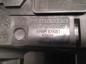 Mazda cx-60 I (2022–2026) Kaitsmeploki eesmine kate KR9R67KB1 - 3