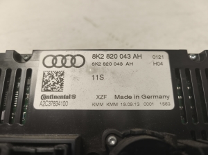 AUDI A4 B8 (2007–2016) Heater control panel 8K2820043AH - 2