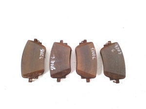 Rear brake pads - A0004201706