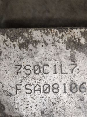 AUDI A6 C6 (2004–2011) Gearbox FSA - 3