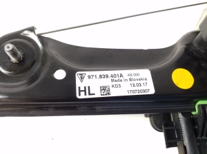 Porsche Panamera 971 (2016–2026) Rear side door window regulator 971839401A - 4