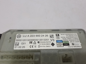 Mercedes Benz S-Class 223 (2020–2026) Vadības bloks A2239002426 - 2