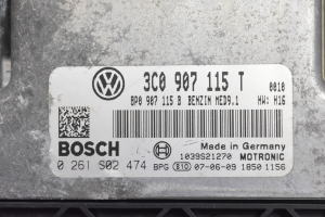 Volkswagen Passat B6 (2005–2010) Engine control unit 3C0907115T - 3