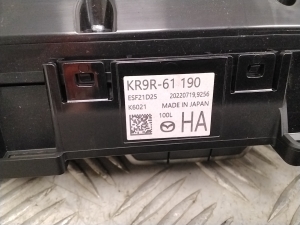 Mazda cx-60 I (2022–2026) Heater control panel KR9R61190 - 4