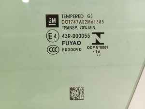 Opel Astra J (2009–2017) Esiukse klaas 43r000055 - 5