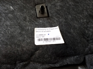 Porsche Panamera 971 (2016–2026) Trunk lid trim panel 971867605 - 3