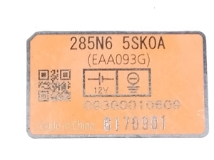 NISSAN Leaf II (2017–2026) Control unit 285N65SK0A - 2