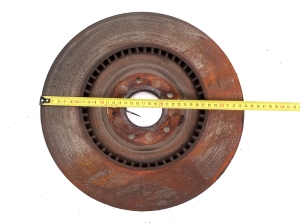 Hyundai IONIQ 6 I (2022–2026) Front brake disc 51712-L1700 - 2