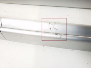 Mitsubishi Outlander (2012–2021) Katusereelingud 7661A289 - 4