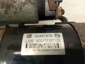Opel Astra K (2015–2021) Starter 55497878 - 2