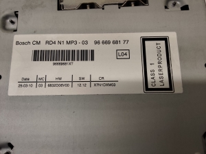 Citroen Berlingo (2008–2018) Audio, Video, Navigation 9666968177 - 3