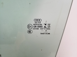 AUDI e-tron SUV (2018–2026) Esiukse klaas 4KE845201 - 3