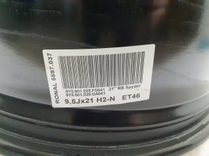 Porsche Cayenne (92A) (2017–2026) Felge 9Y0601025FD - 3