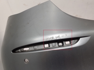 Mercedes Benz S-Class 223 (2020–2026) Tagumine kaitseraud A2238859700 - 3