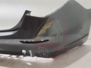 Mercedes Benz S-Class 223 (2020–2026) Tagumine kaitseraud A2238859700 - 10
