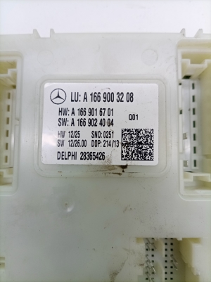 Mercedes Benz ML-Class 166 (2011–2015) SAM-Block A1669003208 - 2
