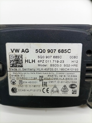 AUDI e-tron GT (2020–2026) Pimeda nurga radar Distronic 5Q0907685C - 4