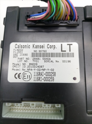 NISSAN Leaf II (2017–2026) Mugavusmoodul 284B15SH0A - 3