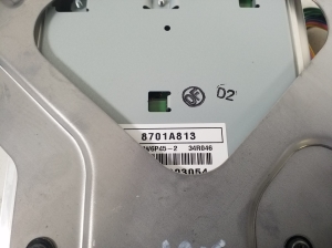 Mitsubishi Outlander (2012–2021) Audio amplifier 8701A813 - 2