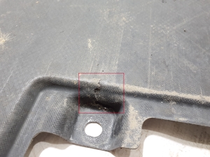 AUDI A6 C8 (2018–2025) Front underbody protection 4K0825209E - 3