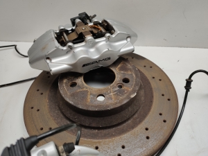 Mercedes Benz CLS-Class 219 (2004–2010) Piduriketaste ja pidurisadulate komplekt A0044233598 - 11