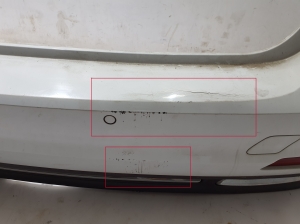 AUDI A6 C8 (2018–2025) Heckstoßstange 4K9807067B - 2