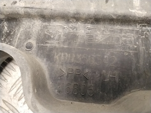 Mazda cx-60 I (2022–2026) Priekšējā dibena aizsardzība KBB356342 - 3