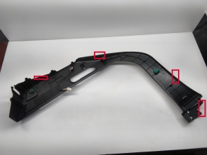 Mazda cx-60 I (2022–2026) Trunk interior trim KBB36886Z - 9