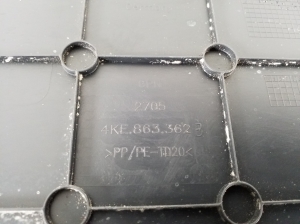 AUDI e-tron SUV (2018–2026) Storage box under the hood 4KE863362B - 2