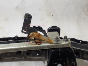 Mercedes Benz GLE-Class 167 (2019–2026) Front bumper reinforcement A1676203403 - 3