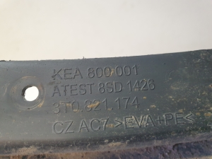 Skoda Superb (2008–2015) Mud flap 3T0821174 - 3