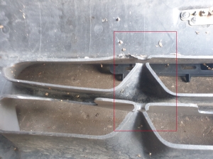 Hyundai Accent II (1999–2006) Front bumper - 5