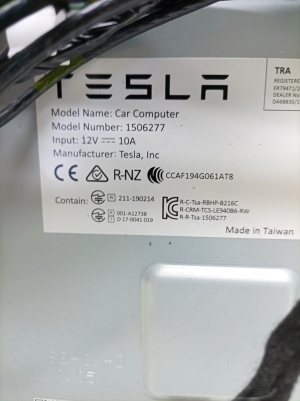 Tesla Model 3 3 (2016–2024) Control unit 1506277 - 3