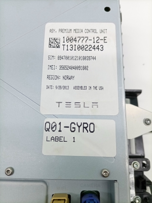 Tesla Model S S (2012–2026) Bildschirm 100477712E - 5