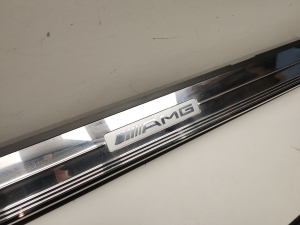 Mercedes Benz CL-Class 215 (1999–2006) Inner sill trim A2156802335 - 9