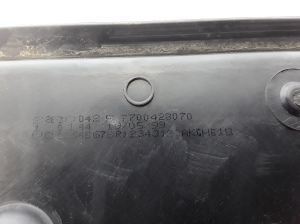 RENAULT Scenic (1996–2003) License plate light housing 7700428070 - 3