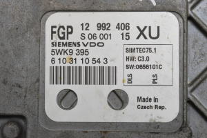 Opel Zafira B (2005–2014) Engine control unit 12992406 - 2