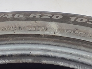 BMW X3 G01 (2017–2026) Riepas 24545R20 - 3