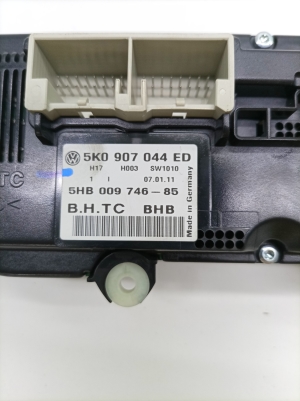 Volkswagen Passat B7 (2010–2014) Heater control panel 5K0907044ED - 2