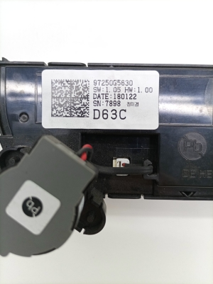 Kia Niro (2016–2022) Heater control panel 97250G5630 - 3