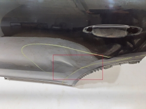 Porsche Cayenne (92A) (2017–2026) Rear side doors 9Y0833051DY - 3