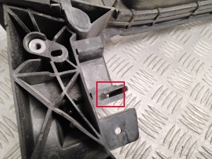 Mercedes Benz A-Class 177 (2018–2026) Schlossträger und seine Teile (Frontmaske) A1776206700 - 4