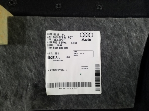 AUDI e-tron SUV (2018–2026) Trunk side trim panel 4KE863879A - 3