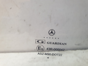 Mercedes Benz Sprinter 902 (2000–2006) Priekšējo durvju stikls 43R000042 - 4