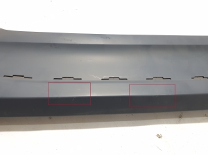 BMW X1 F48 (2015–2022) Rear bumper lower spoiler 25893910 - 2